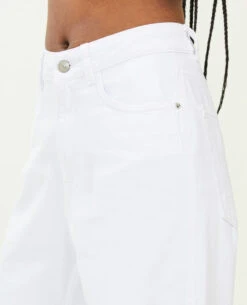 PIMKIE Jean Straight Taille Haute -Urban Soldes 141587 900A09 portrait HD 7