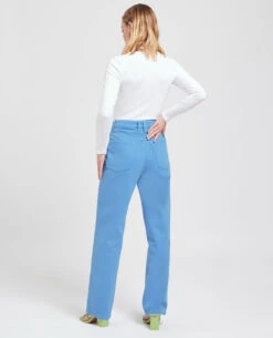 PIMKIE Jean Large Effet Délavé -Urban Soldes 141587 J02A06 portrait HD 4