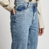 PIMKIE Jean Mom Taille Haute 2 PIMKIE Jean Mom Taille Haute -Urban Soldes 141596 684A06 portrait HD 2