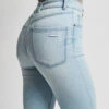 PIMKIE Jean Skinny Taille Haute Trashé -Urban Soldes 141638 B21A06 portrait HD 2