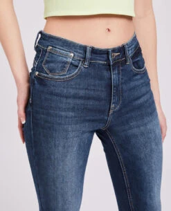 PIMKIE Jean Slim à Plis Permanents