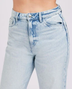 PIMKIE Jean Droit Effet Délavé -Urban Soldes 141762 B21A06 portrait HD 7