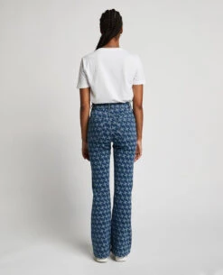 PIMKIE Jean Flare Taille Haute -Urban Soldes 141787 683A06 portrait HD 4