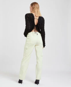 PIMKIE Jean Cargo Droit -Urban Soldes 141801 935A09 portrait HD 4