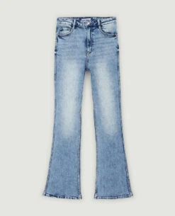 PIMKIE Jean évasé Délavé -Urban Soldes 141816 683A06 portrait HD 5