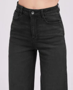 PIMKIE Jean Wide Taille Haute -Urban Soldes 141817 888A08 portrait HD 6