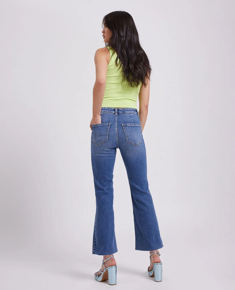 PIMKIE Jean Flare Taille Haute Raw Cut 5 PIMKIE Jean Flare Taille Haute Raw Cut â Image 3