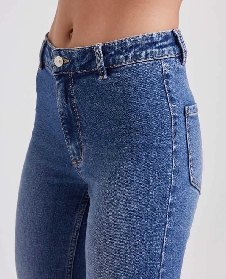 PIMKIE Jean Flare Taille Haute Raw Cut 7 PIMKIE Jean Flare Taille Haute Raw Cut â Image 5