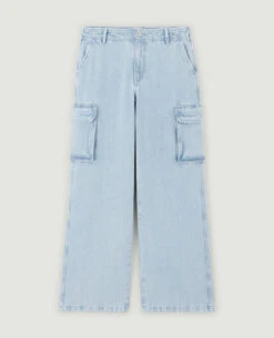 PIMKIE Jean Cargo Large -Urban Soldes 141844 684A06 portrait HD 5