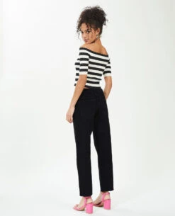 PIMKIE Jean Straight Taille Basse -Urban Soldes 141872 899A08 portrait HD 4