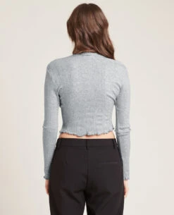 PIMKIE Pull Maille Fine Côtelée -Urban Soldes 409314 879A08 portrait HD 4