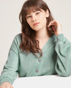 PIMKIE Pull Effet Gilet En Maille Côtelée