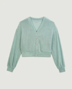 PIMKIE Pull Effet Gilet En Maille Côtelée -Urban Soldes 409330 C88A05 portrait HD 5