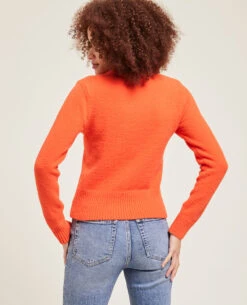 PIMKIE Pull Col Rond Maille Mousseuse -Urban Soldes 409472 183A01 portrait HD 4