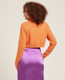 PIMKIE Pull Col Roulé Cropped -Urban Soldes 409491 182A01 portrait HD 4