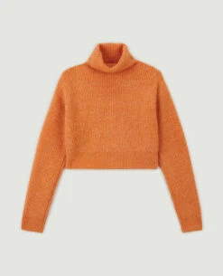 PIMKIE Pull Col Roulé Cropped -Urban Soldes 409491 182A01 portrait HD 5