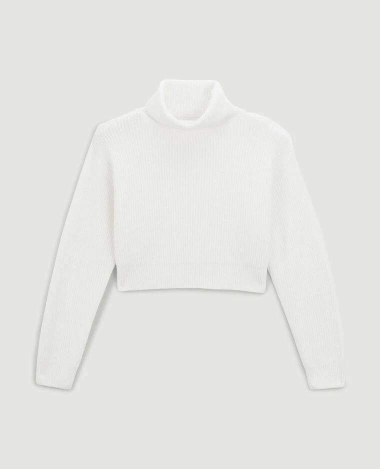 PIMKIE Pull Cropped Col Roulé 6 PIMKIE Pull Cropped Col Roulé – Image 4