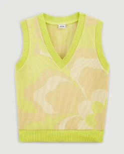 PIMKIE Top Jacquard Col V -Urban Soldes 409540 H05E47 portrait HD 5