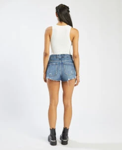 PIMKIE Body Col V Maille Texturée -Urban Soldes 409557 905F09 portrait HD 4