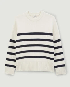 PIMKIE Pull Marin En Maille -Urban Soldes 409583 902C76 portrait HD 5