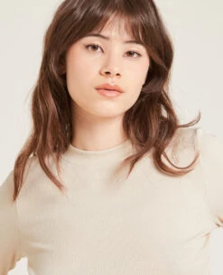 PIMKIE Top Manches Longue Maille Côtelée