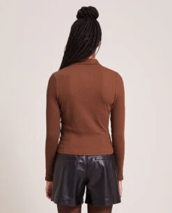 PIMKIE Top Manches Longues Col Polo -Urban Soldes 409587 181A01 portrait HD 4