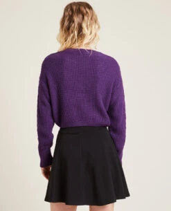 PIMKIE Pull Cropped En Maille Fantaisie -Urban Soldes 409601 434A04 portrait HD 4