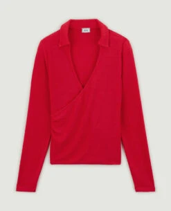 PIMKIE Top Cache-cœur En Maille Fluide -Urban Soldes 409607 375A03 portrait HD 5