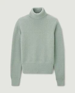 PIMKIE Pull Col Roulé Maille Fluffy -Urban Soldes 409617 C91A05 portrait HD 5