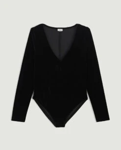 PIMKIE Body Manches Longues En Velours Ras