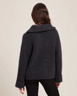 PIMKIE Pull Grosse Maille Col Camionneur -Urban Soldes 409645 896A08 portrait HD 4