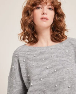 PIMKIE Pull à Perles