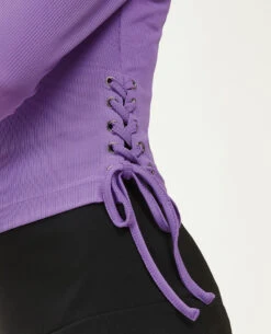 PIMKIE Top Maille Côtelée Avec Lacets