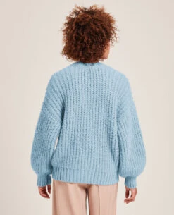 PIMKIE Gilet En Grosse Maille -Urban Soldes 409664 J01A06 portrait HD 4