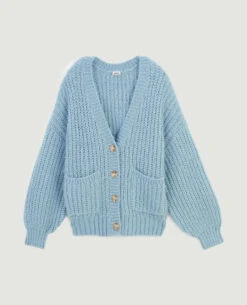 PIMKIE Gilet En Grosse Maille -Urban Soldes 409664 J01A06 portrait HD 5