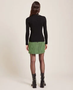 PIMKIE Top Maille Côtelée Avec Découpe -Urban Soldes 409666 899A08 portrait HD 4