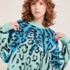 PIMKIE Pull Motif Léopard Fantaisie -Urban Soldes 409668 B99I08 portrait HD 2