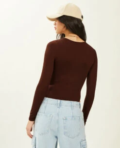 PIMKIE Body Manches Longues Col V -Urban Soldes 409673 D32A07 portrait HD 4