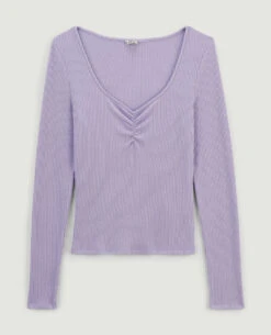 PIMKIE Top Manches Longues Maille Côtelée -Urban Soldes 409680 495A04 portrait HD 5