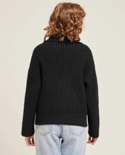 PIMKIE Gilet Zippé En Grosse Maille -Urban Soldes 409684 899A08 portrait HD 4