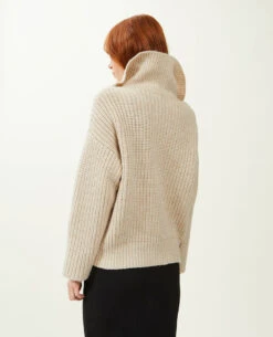 PIMKIE Gilet Zippé En Grosse Maille -Urban Soldes 409684 936A09 portrait HD 4