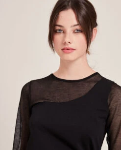 PIMKIE Top Bi-matière Effet One Shoulder