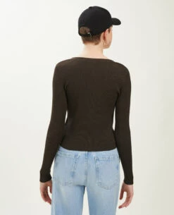 PIMKIE Gilet En Maille Côtelée -Urban Soldes 409694 D35A07 portrait HD 4