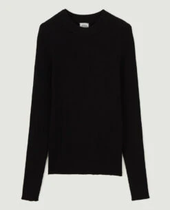 PIMKIE Pull Col Rond Maille Côtelée -Urban Soldes 409699 899A08 portrait HD 5