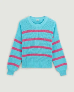 PIMKIE Pull Marinière -Urban Soldes 409703 H14C22 portrait HD 5