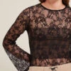 PIMKIE Top En Dentelle Manches Flare -Urban Soldes 409704 899A08 portrait HD 2