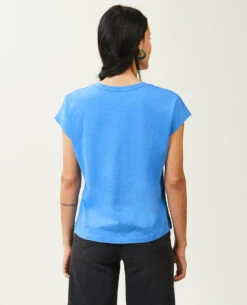 PIMKIE T-shirt Col V Manches Courtes -Urban Soldes 409709 B87A06 portrait HD 4