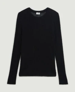 PIMKIE Pull Maille Côtelée Transparente -Urban Soldes 409717 899A08 portrait HD 5