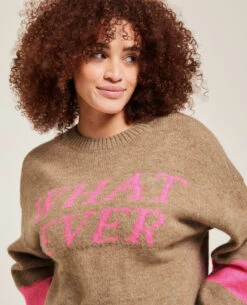 PIMKIE Pull Court Avec Message