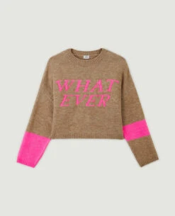 PIMKIE Pull Court Avec Message -Urban Soldes 409736 730G42 portrait HD 5